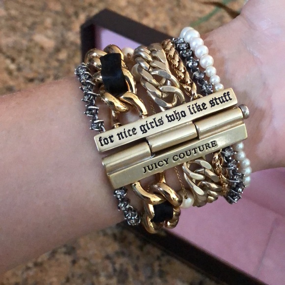 “ Juicy Couture “ Bracelet Multi links - Picture 5 of 8